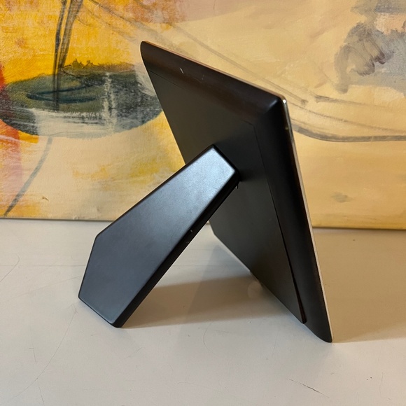 Authentic CARTIER 925 Sterling Silver Photo Frame with Elegant Wood - Picture 3 of 15